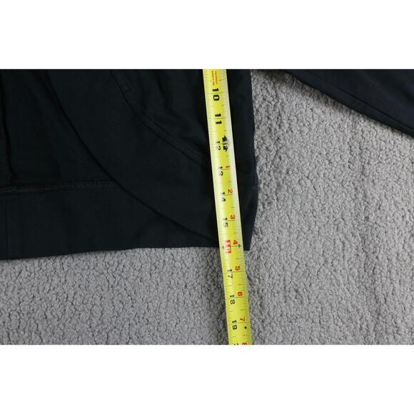 New Pact Organic Womens Jacket Medium Large Black Edith Shrug Cropped - Picture 6 of 7